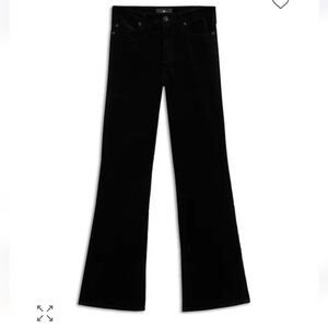 7 For All Mankind The Leggy Bootcut Jeans in Velvet Black